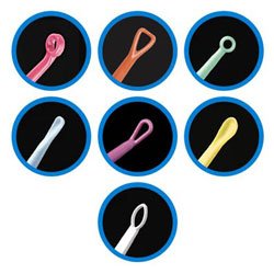 Curette Ear Curette Pack Safe Ear Curettes™ 6 Inch Length Round Handle Assorted Tip Styles by Bionix-USA  ID 5777